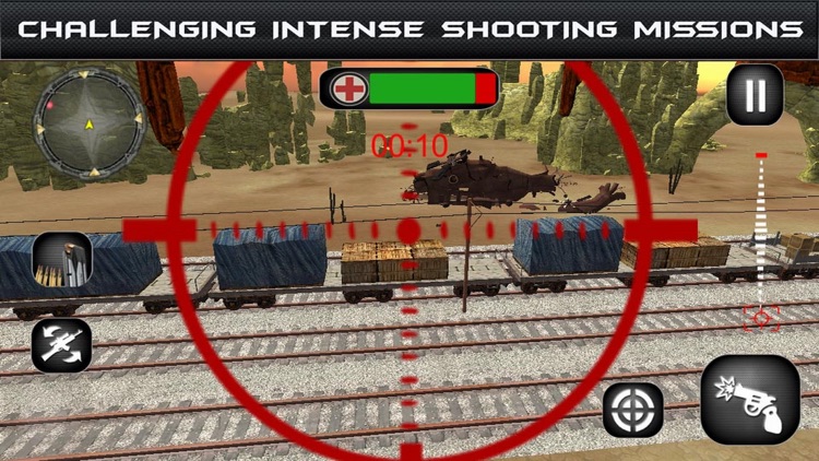 Sniper Shooter Train Battle