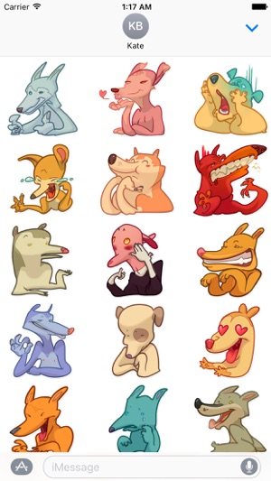 Thirty Shades of Dog Stickers(圖1)-速報App