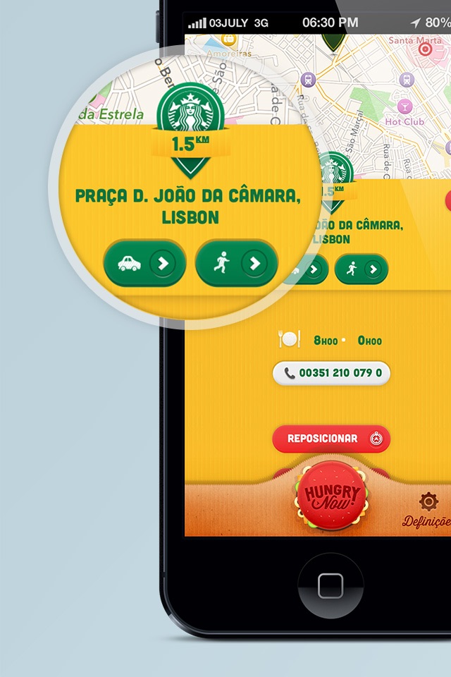 Hungry Now - Fast Food Locator screenshot 2