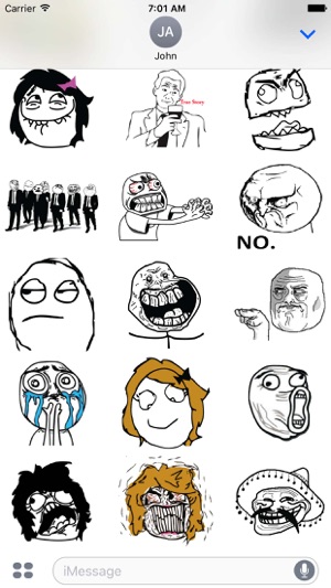 Rage Comic Memes Sticker Pack(圖3)-速報App