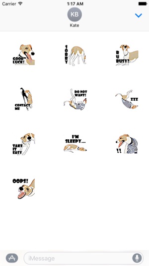 Whippet Dog - DogSport Sticker(圖3)-速報App