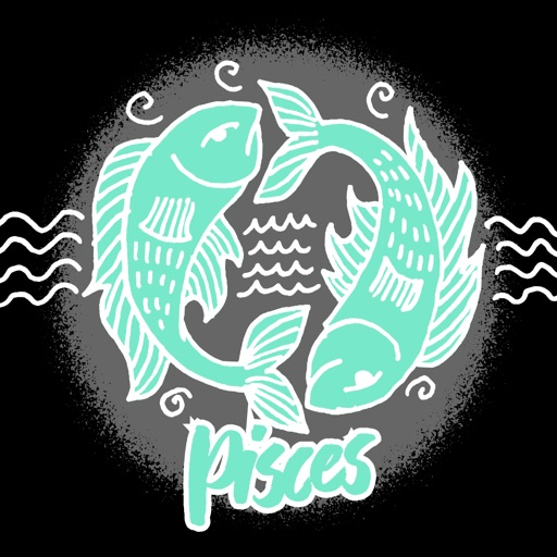 Pisces Stickers Horoscope Sign icon