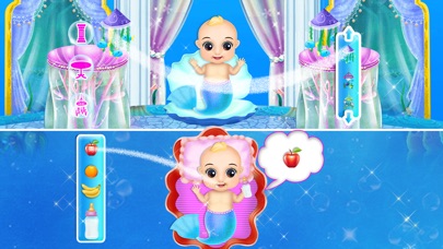 Mermaid Newborn Baby Fun Game screenshot 2