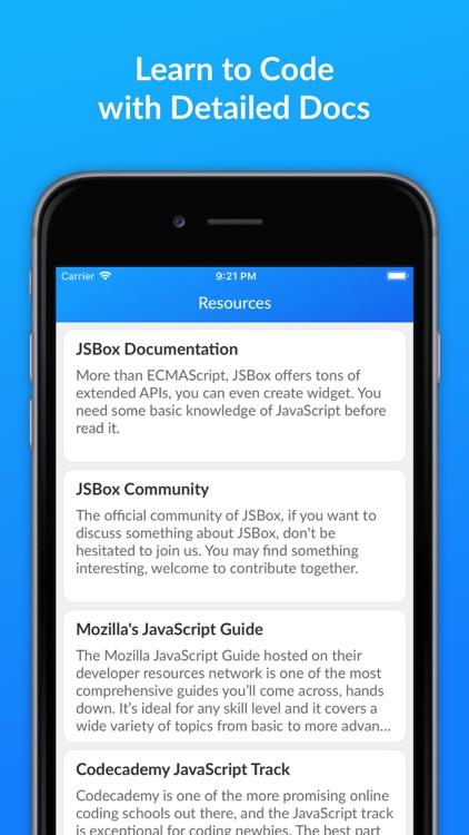 JSBox - Learn to Code