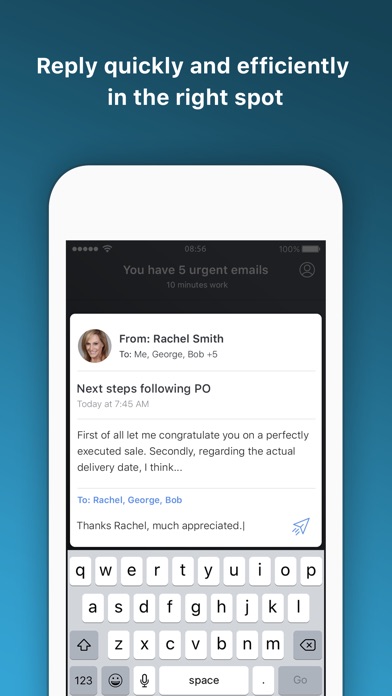 Knowmail Smart Email On-The-Go screenshot 3