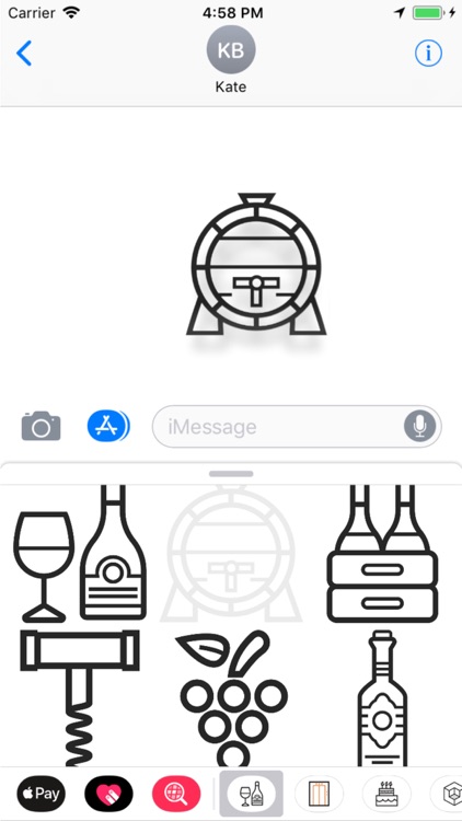 Minimal Wine Stickers