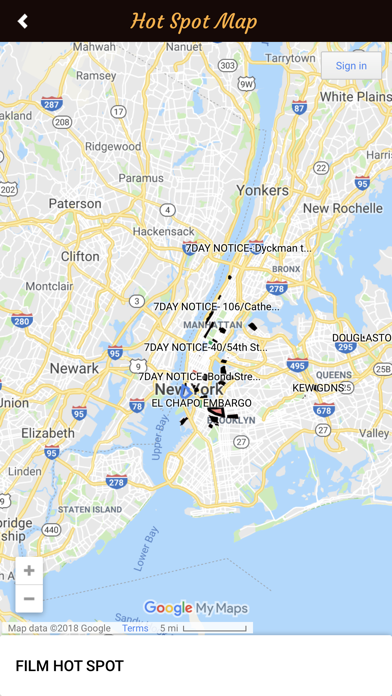NYC Film Maps screenshot 4