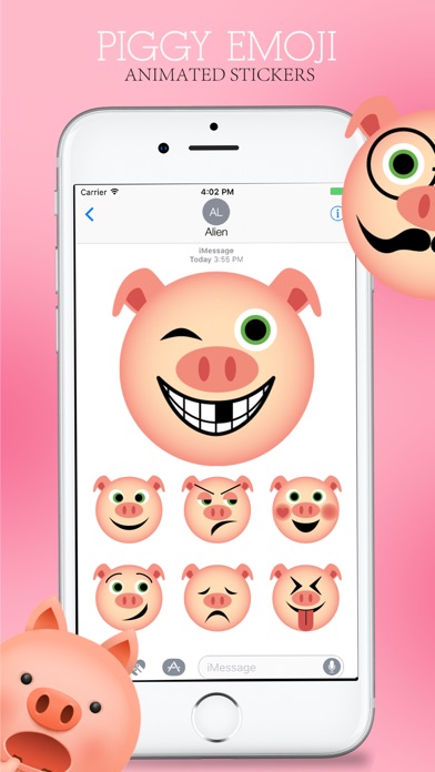 Animated Piggy Stickers! screenshot 2