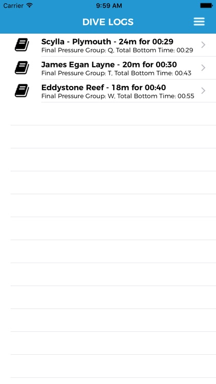Dive Logs Online