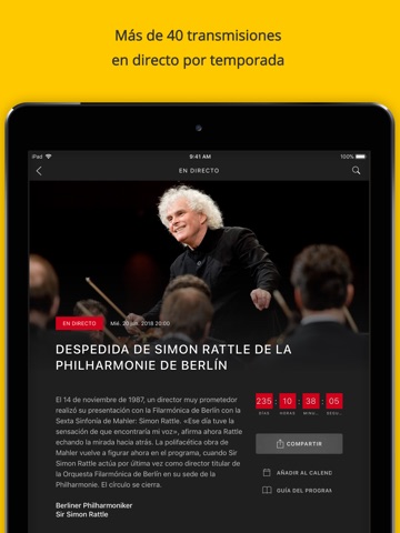 Berliner Philharmoniker screenshot 2