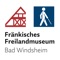 Die offizielle App für blinde und sehgeschädigte Besucher des Fränkischen Freilandmuseums des Bezirks Mittelfranken in Bad Windsheim mit Hörtexten zum Gelände und zu einigen Häusern