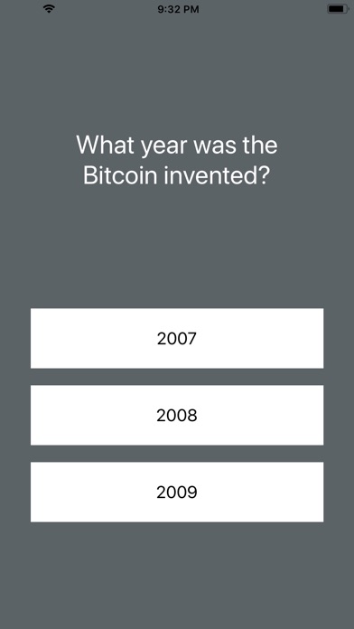 Bitcoin Quiz screenshot 2