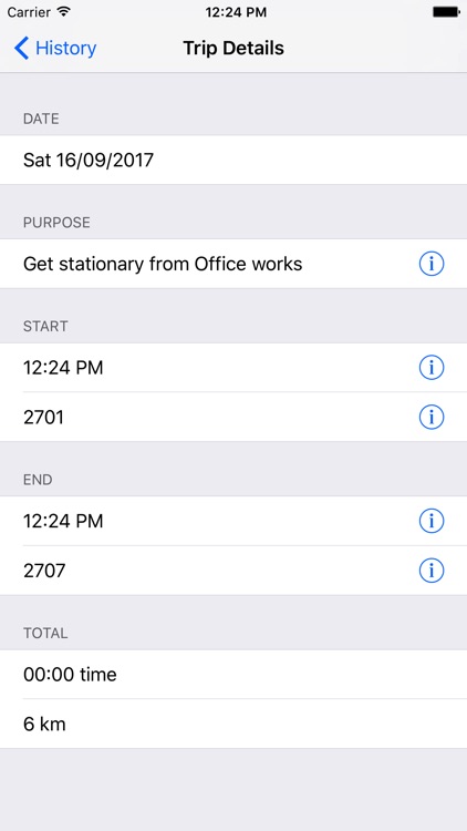 Usage Logbook