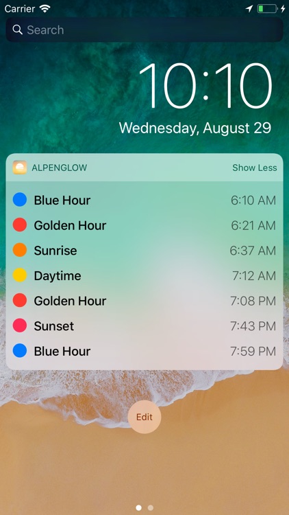 Alpenglow: Sunset Weather