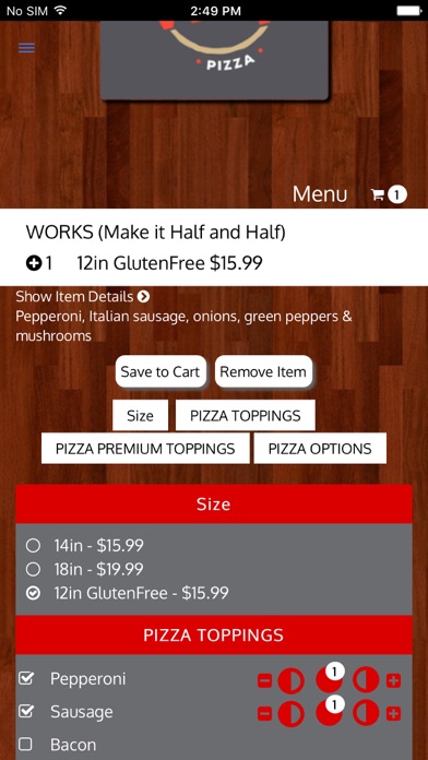 Westshore Pizza screenshot 4