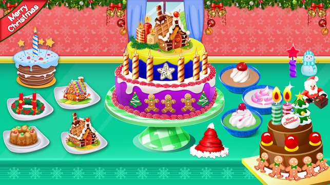 Christmas Cup Cake Maker(圖2)-速報App