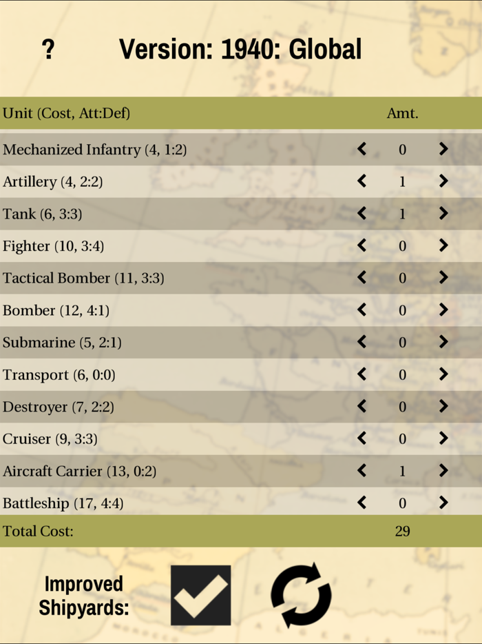 AA Unit Purchase Calculator