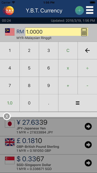 YBT Currency screenshot 2