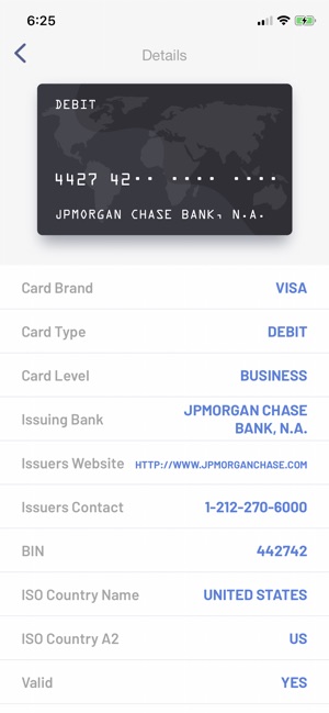 BIN Check: Credit Card Checker(圖2)-速報App