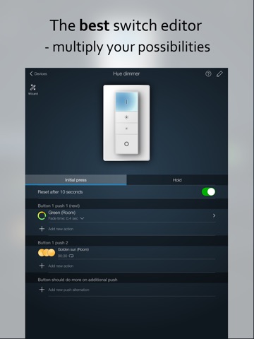 iConnectHue HD for Philips Hue screenshot 4