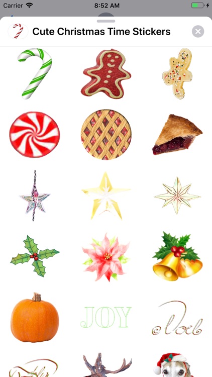 Cute Christmas Time Stickers