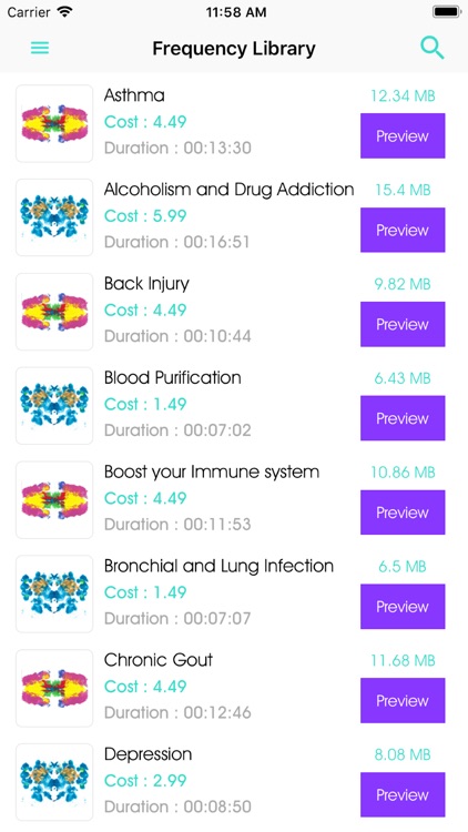 Advanced Vibrational Frequenci screenshot-3