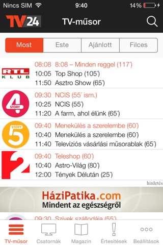 TV24 screenshot 2