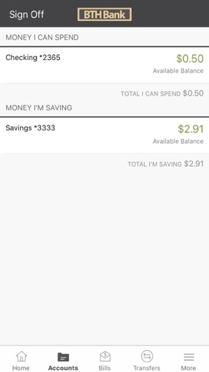 Bth Bank Mobile On The Iphone Screenshots