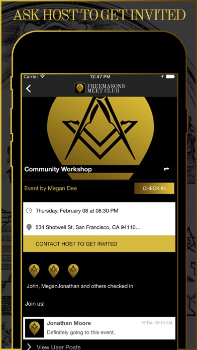 Freemasons Meet Club Connect screenshot 2