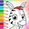 Color drawing pages for kids