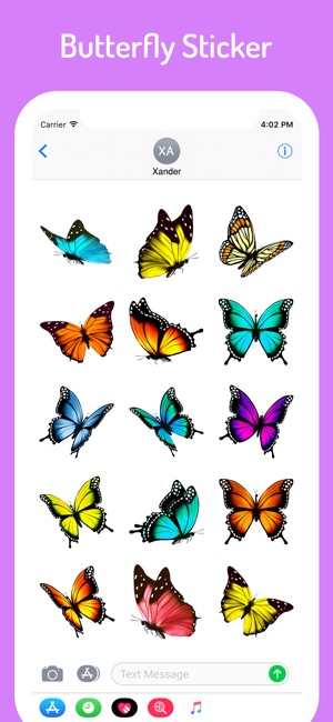 Glossy Butterflies Stickers(圖2)-速報App