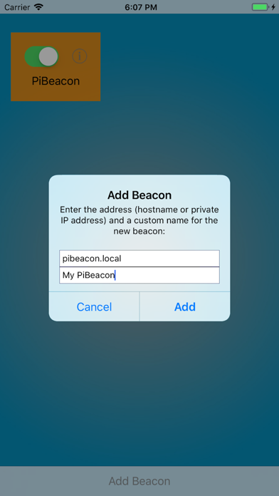 How to cancel & delete PiBeacon - mobile edition from iphone & ipad 2