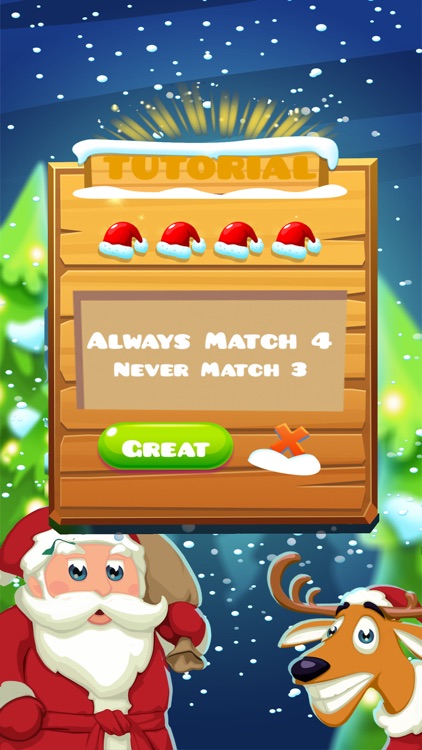 Christmas Swipe Sweeper Match