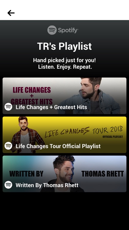 Thomas Rhett's: Home Team App screenshot-3