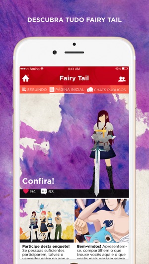 Amino para: Fairy Tail em PT(圖1)-速報App