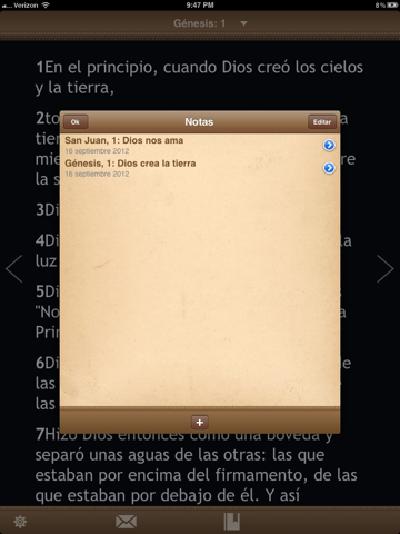 La Biblia Catolica para iPad screenshot 4