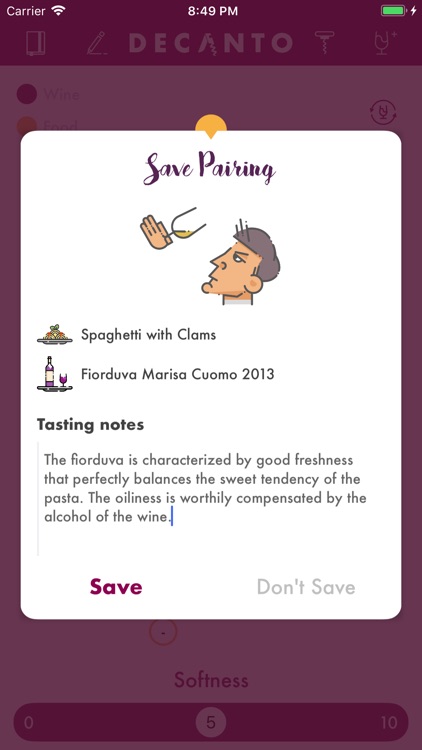 Decanto - Wine Pairing screenshot-4