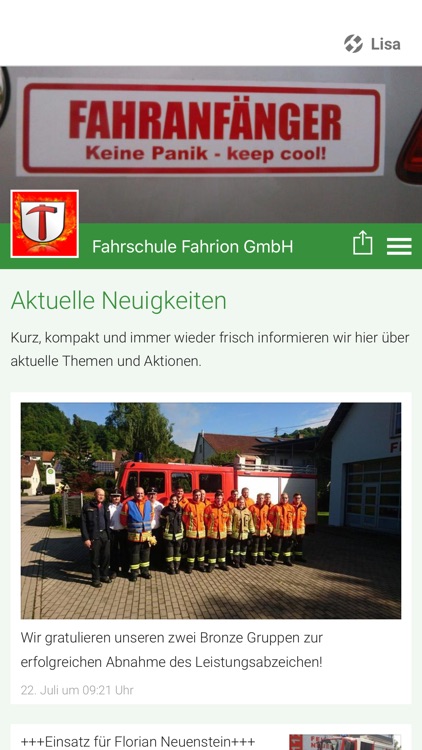 Feuerwehr Neuenstein