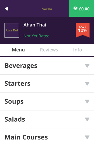 Ahan Thai screenshot 3