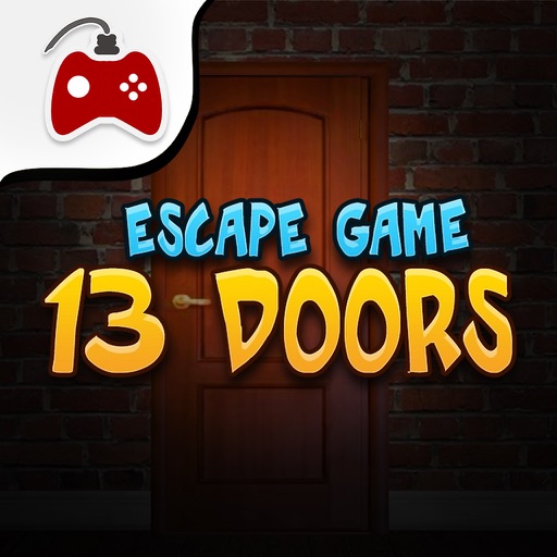 13 Doors Escape Games - start a puzzle challenge Icon