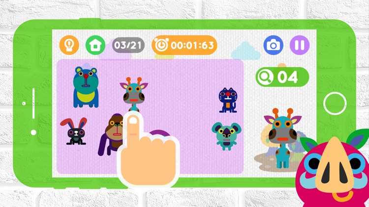 Find Me! : Painting Zoo