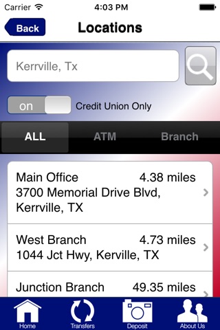 Kerr County Mobile Banking screenshot 2