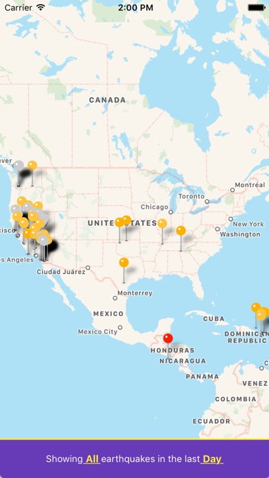 Earthquake App screenshot 2