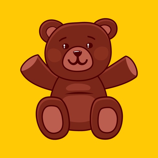 Teddy Love Stickers