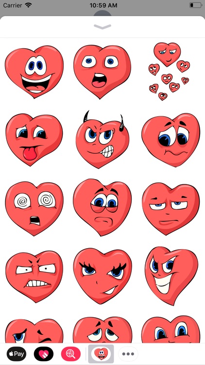 Heartful Stickers for iMessage