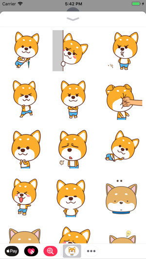 Akita Dog Cute Stickers(圖2)-速報App