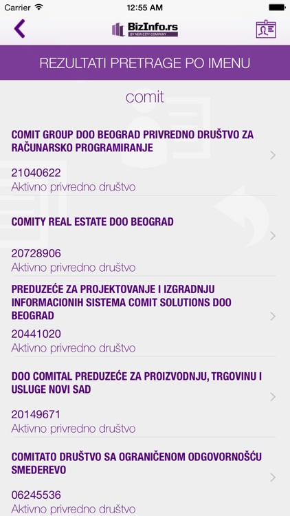 BizInfo screenshot-4