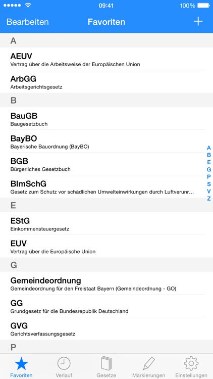 Gesetze ( Bund | Bayern | EU )