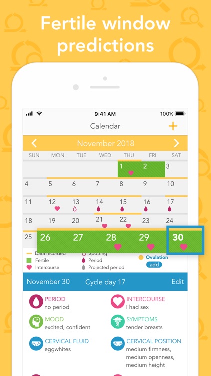 Ovia Fertility & Cycle Tracker screenshot-4