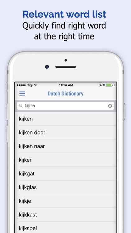 Dutch Dictionary +